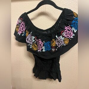 Pixar Coco On or Off the shoulder Top. Perfect for Disney Bounding